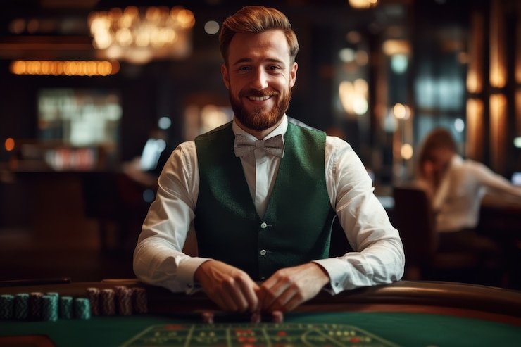 Slot game interface showing reel symbols and tournament leaderboard